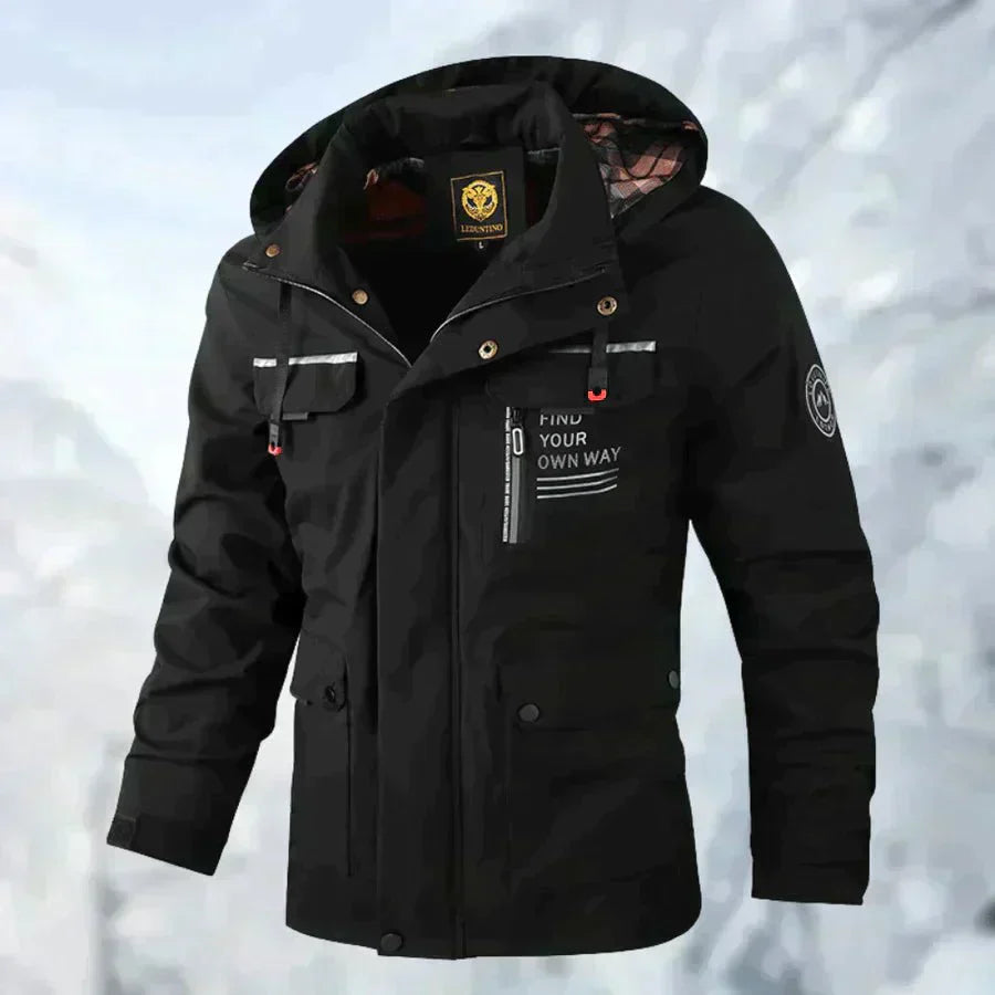 P.M Legend | Waterdichte Jas voor Heren in de kleur Wit voor heren in Outdoor stijl ideaal voor de winter