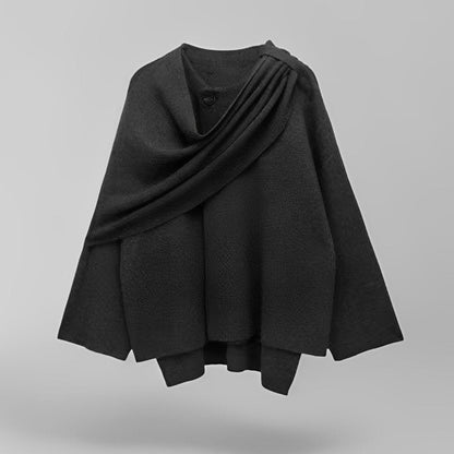 Amelia - Capa de mujer con diseño asimétrico