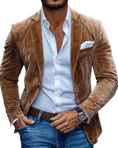 Adrián – Americana de Ante para Hombre