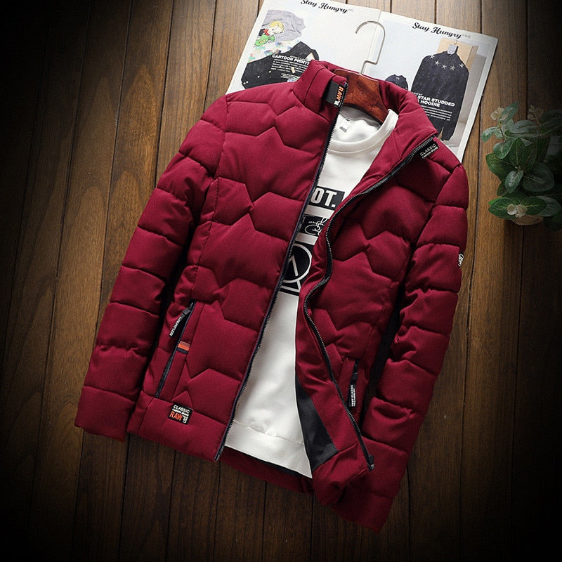 Iván - Chaqueta acolchada ligera con cremallera para hombre