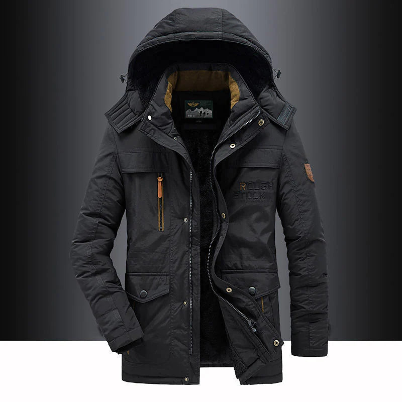 Adrián - Abrigo acolchado hombre invierno