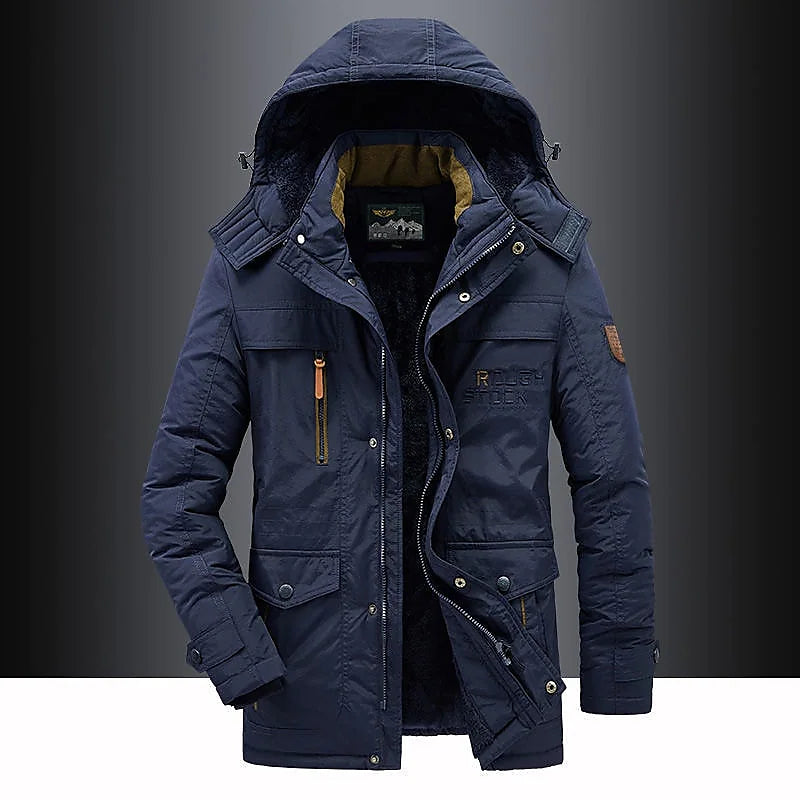 Adrián - Abrigo acolchado hombre invierno